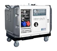K&S Générateur 230V 400V Diesel Générateur de Puissance Notstromerzeuger 7.5kW