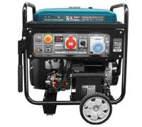 K&S Groupe Électrogène De Secours 230V 400V Générateur À Essence 12,5kW ATS