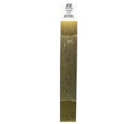 K&S K & S Precision Metals 8244 Bande en laiton, 0,1 cm d'épaisseur x 5,1 cm de large x 30,5 cm de long, 1 pièce, fabriquée aux États-Unis