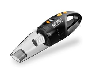 K&S Könner&Söhnen KS VC20, Aspirateur à Main pour Voiture, Puissance 8000 Pa, collecteur de poussière Transparent, système de Filtration HEPA, Accessoires interchangeables, câble de 3 m, Lampe LED