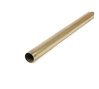 K & S Metal - Tube Laiton, Longueur 100 cm, Mur 0,45 mm, Lot de 3
