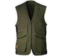 K&S Outdoors Hunter Olive Gilet de tir en coton pour homme Motif losanges pour la protection gauche et la droite - Vert - XL
