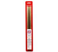 K&S Precision Metals 3406 Tube carré/rectangulaire en laiton 1/16, 5/32, 1/8, 5/32, 3/16, 7/32, 1/4 rectangulaire - 3/16, 1/8 x 1/4, 5/32 x 5/16, 3/16 x 3/8, 11 pièces par paquet