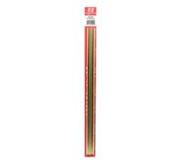 K&S Precision Metals 5094 Lot de 2 tubes ovales en laiton, 30,5 cm de long, fabriqué aux États-Unis