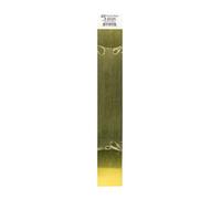 K&S Precision Metals 8235 Bande en laiton 0,25 cm d'épaisseur x 5,1 cm x 30,5 cm de longueur, 3 pièces par voiture, fabriqué aux États-Unis