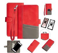 K-S-Trade Housse pour Doro 8200 Étui pour Téléphone Portable Compatible avec Doro 8200 Housse Portefeuille à Rabat Fentes