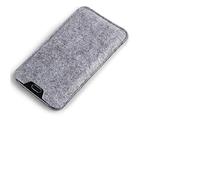 K-S-Trade Housse pour Samsung Galaxy S23 Ultra Compatible avec Samsung Galaxy S23 Ultra Housse Feutre étui à Douille Manchon Cas Sac Gris 1x