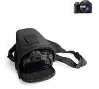 K-S-Trade Housse pour Sony Cyber-Shot DSC-HX400V Compatible avec Sony Cyber-Shot DSC-HX400V Sac Appareil Photo Reflex Saccoche Étui Pouchette Gadget Anti-Choc DSLR SLR Caméra Protection Housse