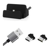 K-S-Trade Station d'accueil pour Samsung Galaxy A33 5G Haute Qualité Station d'accueil Et De Charge Base De Chargeur Dock Chargement Compatible avec Samsung Galaxy A33 5G Connexion Magnétique avec