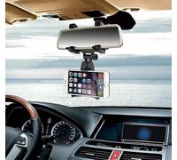 K-S-Trade Support Voiture pour Unihertz 8849 Tank 3 Compatible avec Unihertz 8849 Tank 3 Montage Porte-Smartphone Rétroviseur Mirror Holder Voiture Titulaire Holder Support De Téléphone Détenteur