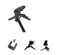 K-S-Trade Trépied De Téléphone Mobile Support Compatible avec Samsung Galaxy A54 5G Plastique Noir (1x)