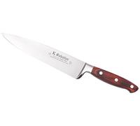 K SABATIER - Cuisine 20 Cm Gamme Elegance - Acier Inoxydable - Manche Bois - 100% Forge - Entièrement Fabrique en France