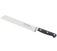 K SABATIER - Pain 21 Cm Gamme Proxus - Acier Inoxydable - Manche Noir - 100% Forge - Entièrement Fabrique en France