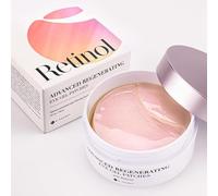 K-SECRET Ksecret Lot de 60 patchs de gel régénérant avancé pour les yeux, 102 g, avec rétinol, soin de la peau coréen, masques anti-rides pour les yeux