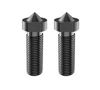 K-SPEED Buses d'extrudeuse pour imprimante 3D, filetage M6 Volcano haut débit 1,75 mm/1,2 mm pour Elegoo Neptune 4/Pro/4 Max (acier durci)