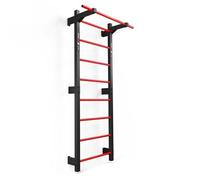 K-Sport : Espalier avec 8 échelons | Portique grimpable jusqu’à 250 kg | Mur d’exercice avec barre de traction | Portique d’escalade mural pour adultes et enfants, incl. E-Book