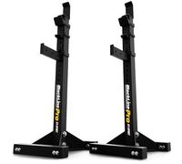 K-Sport: Squat Rack massif réglable I Support d'haltères renforcé jusqu'à 350 kg I Support d'haltères professionnel pour un entraînement musculaire efficace I Support d'haltères réglable en hauteur I
