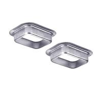 K Styles Lot de 2 gouttières portables et robustes en aluminium pour un drainage efficace et des débits élevés