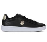 K-Swiss Femme Court Shield II Basket, Blk Champagne White, 38 EU