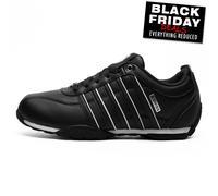 K Swiss Arvee 1.5 Hommes Classique Décontracté Athlétique Cuir Baskets Noir