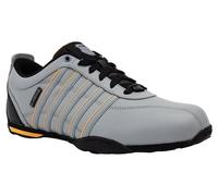 K-Swiss Baskets Arvee 1.5 pour Homme, Gris, Noir, Orange Coquelicot, Taille 47 EU, Northern Gray Black Orange Poppy, 47 EU