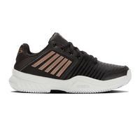 K-Swiss Baskets Court Express HB pour Femme, Noir, Blanc, Or Rose, 41.5 EU