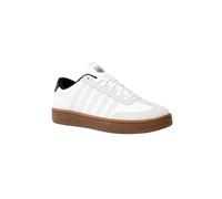 K-Swiss Baskets Court Open T Toe pour femme Blanc/noir/gomme