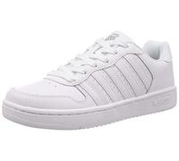 K-Swiss Homme Court Basket, Blanc Gris, 39.5 EU