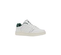 K-Swiss Baskets Court Palisades pour homme, blanc vif, blanc neige vert, pointure 42, Blanc éclatant Posy Green Blanche-Neige, 43.5 EU