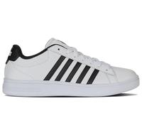 K-Swiss Baskets Court Tieak II pour Homme, Blanches, Taille 42 UE, Blanc., 42 EU