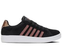 K-Swiss Baskets Court Tiebreak SDE pour Femme, Noir et Or Rose, 37 EU
