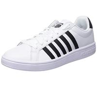 K-Swiss Baskets courtes TIEBREAK pour homme, blanc/noir/blanc, 40 EU