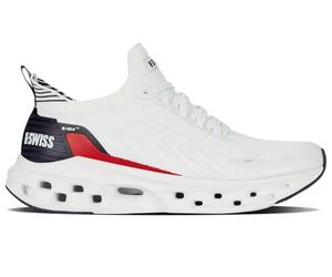 K-Swiss Baskets Impulse Trainer pour Homme, White Navy Red, 41 EU