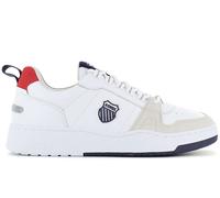 K-Swiss Cannonshield Leather - Hommes Sneaker Cuir Blanc 07937-961 Baskets Neuf