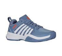 K-Swiss Homme Court Express 2 Chaussures de Tennis, Infinity White Scarlet Ibis, 44 EU