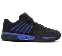 K-Swiss Chaussures de Tennis Express Light 3 Clay pour Homme, Noir/Bleu éclatant, 44 EU