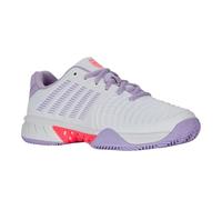K-Swiss Chaussures de Tennis Express Light 3 pour Femme, Blanches, orchidées, Taille 41,5 EU, WHT Orchidpetal Nblaze, 41.5 EU