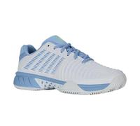 K-Swiss Chaussures de Tennis Express Light 3 pour Femme - WHT/Dutch Canal/Vert - Taille 38 EU, WHT Dutch Canal Green, 38 EU