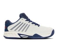 K-swiss Hypercourt Express 2 Hb Clay Shoes Blanc,Bleu EU 37 1/2 Enfants