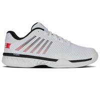 K-Swiss Chaussures de tennis Hypercourt Express 2 pour homme, Blanc/noir/rouge mars, 41 EU
