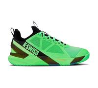 K-Swiss Chaussures de Tennis K-Frame Speed Rublo Clay pour Homme, Lave Fluo Douce Vert Noir Fluo, 44 EU