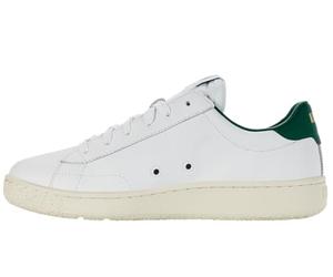 K-Swiss Chaussures en Cuir Slammklub CC Blanc, Vert