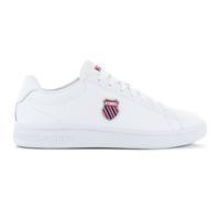 K-Swiss Classic Court Shield - Hommes Sneakers Baskets Chaussures Blanc 06599-113-M 44,5