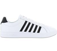 K-Swiss Baskets courtes TIEBREAK pour homme, blanc/noir/blanc, 44 EU