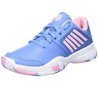 K-Swiss Court Express Omni Chaussure de Tennis, Silver Lake Blue White Orchid Pink, 34 EU