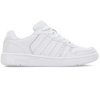 K-Swiss Court Palissades Baskets pour femme, Blanc/gris Taille 39,5 EU