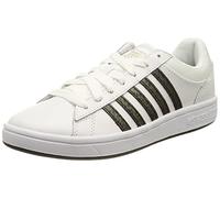 K-Swiss Court Winston Baskets pour femme, blanc/noir, 37,5 EU