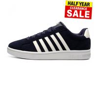 K Swiss Escarpin Gilet Zippé II Daim Baskets Hommes Classique Décontracté Cuir