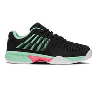 K-Swiss Tennis Express Light 3 Carpet Chaussures de Tennis pour Femme Black/Neon Mint/Neon Pastel Pi 35.5