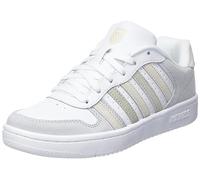 K-Swiss Femme Court Palisades Basket, White Capgray Chapagne, 37 EU